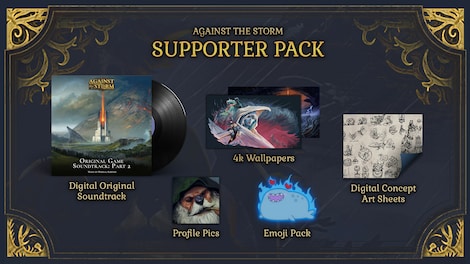 Against the Storm - Supporter Pack (PC) - Steam Key - GLOBAL - 3