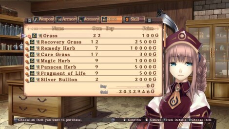 Agarest: Generations of War Zero Steam Key GLOBAL - 19
