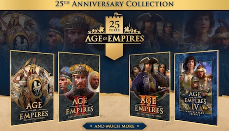 Age of Empires 25th Anniversary Collection (PC) - Microsoft Store Account - GLOBAL - 0