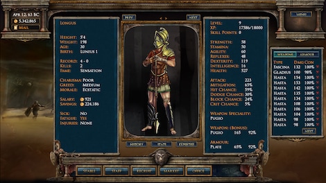 Age Of Gladiators Steam Key GLOBAL - 10