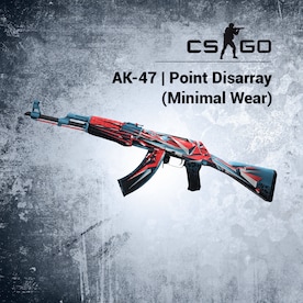 AK-47 | Point Disarray (Minimal Wear) Steam Item - 0
