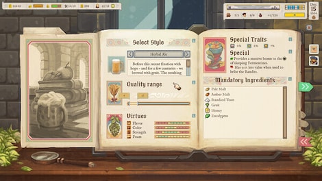 Ale Abbey - Monastery Brewery Tycoon (PC) - Steam Key - EUROPE - 7