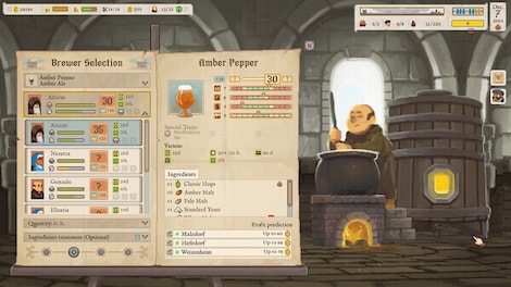 Ale Abbey - Monastery Brewery Tycoon (PC) - Steam Key - EUROPE - 3