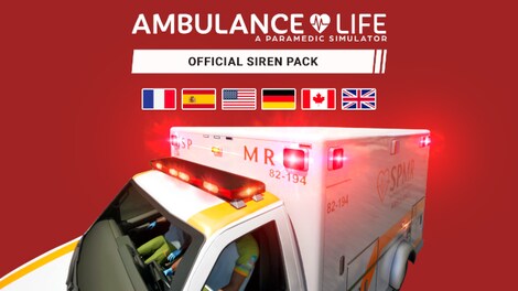 Ambulance Life - Official Siren Pack (PC) - Steam Key - EUROPE - 0