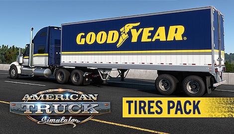 American Truck Simulator - Goodyear Tires Pack (PC) - Steam Gift - GLOBAL - 0