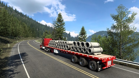 American Truck Simulator - Lode King & Prestige Trailers Pack (PC) - Steam Gift - GLOBAL - 9