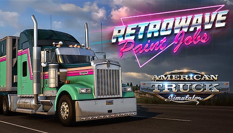 American Truck Simulator - Retrowave Paint Jobs Pack (PC) - Steam Gift - GLOBAL - 0