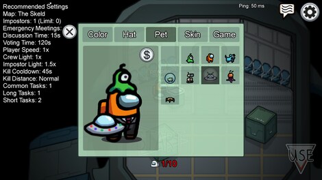 Among Us - Brainslug Pet Bundle (PC) - Steam Gift - GLOBAL - 4