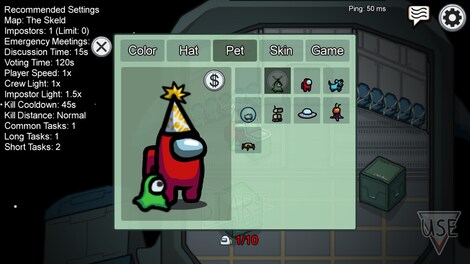 Among Us - Brainslug Pet Bundle (PC) - Steam Key - GLOBAL - 3