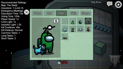 Among Us - Hamster Pet Bundle (PC) - Steam Key - EUROPE - 6