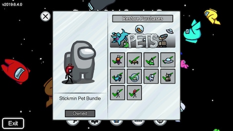 Among Us - Stickmin Pet Bundle (PC) - Steam Gift - GLOBAL - 4