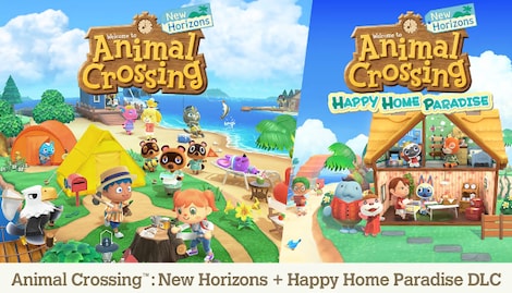 Animal Crossing: New Horizons | Happy Home Paradise bundle (Nintendo Switch) - Nintendo eShop Key - UNITED STATES - 0