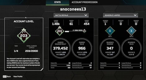 Apex Legends Account | 203 Level + 40 Legend Skins (PC) - EA App Account - GLOBAL - 3
