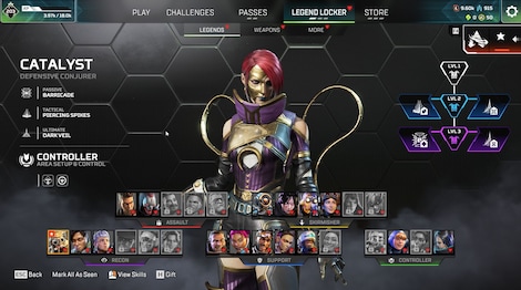 Apex Legends Account | 203 Level + 40 Legend Skins (PC) - EA App Account - GLOBAL - 5