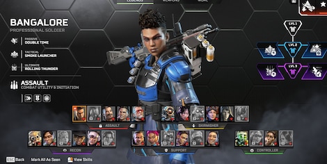 Apex Legends Account | 213 Level + 71 Legend Skins (PC) - EA App Account - GLOBAL - 9