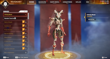 Apex Legends Account | 217 Level + 26 Legend Skins (PC) - EA App Account - GLOBAL - 6