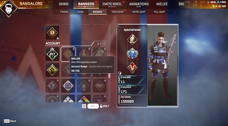 Apex Legends Account | 217 Level + 26 Legend Skins (PC) - EA App Account - GLOBAL - 5