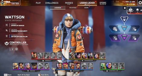 Apex Legends Account | 217 Level + 26 Legend Skins (PC) - EA App Account - GLOBAL - 17