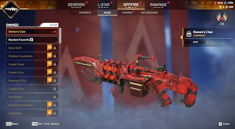 Apex Legends Account | 217 Level + 26 Legend Skins (PC) - EA App Account - GLOBAL - 11