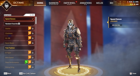 Apex Legends Account | 217 Level + 26 Legend Skins (PC) - EA App Account - GLOBAL - 12