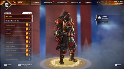Apex Legends Account | 217 Level + 26 Legend Skins (PC) - EA App Account - GLOBAL - 18
