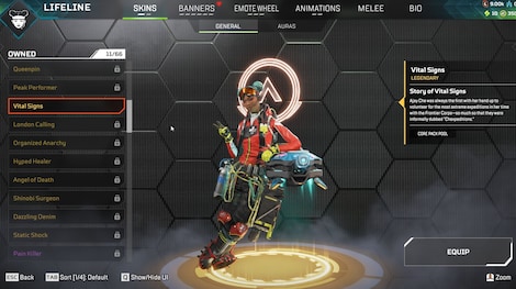 Apex Legends Account | 230 Level + 72 Legend Skins (PC) - EA App Account - GLOBAL - 25