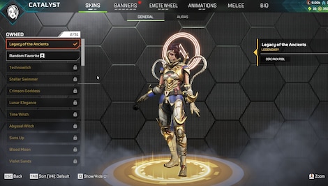 Apex Legends Account | 230 Level + 72 Legend Skins (PC) - EA App Account - GLOBAL - 22