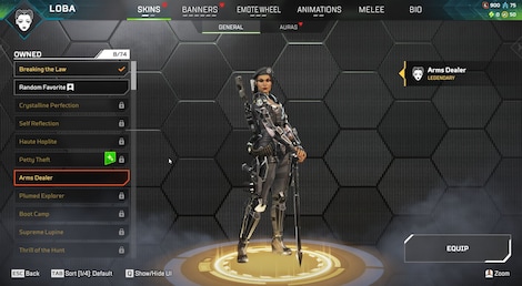 Apex Legends Account | 242 Level + 69 Legend Skins (PC) - EA App Account - GLOBAL - 34