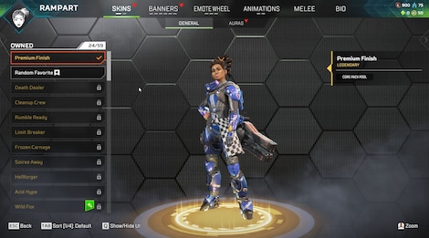 Apex Legends Account | 242 Level + 69 Legend Skins (PC) - EA App Account - GLOBAL - 31