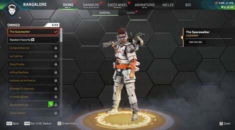 Apex Legends Account | 247 Level + 56 Legend Skins (PC) - EA App Account - GLOBAL - 7