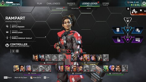 Apex Legends Account | 247 Level + 56 Legend Skins (PC) - EA App Account - GLOBAL - 9