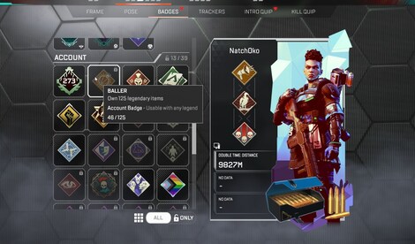 Apex Legends Account | 273 Level + 46 Legend Skins (PC) - EA App Account - GLOBAL - 6