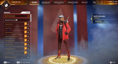 Apex Legends Account | 293 Level + 25 Legend Skins (PC) - EA App Account - GLOBAL - 19
