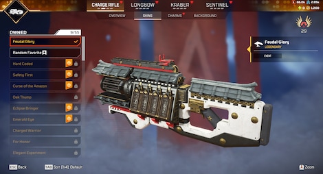 Apex Legends Account | 293 Level + 25 Legend Skins (PC) - EA App Account - GLOBAL - 11