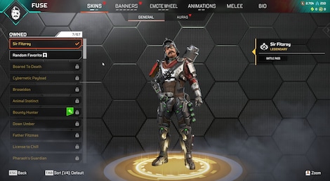 Apex Legends Account | 305 Level + 49 Legend Skins (PC) - EA App Account - GLOBAL - 7