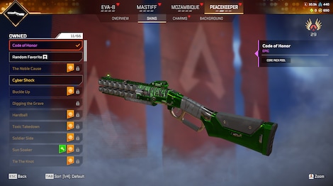 Apex Legends Account | 311 Level + 1 Heirloom + 51 Legend Skins (PC) - EA App Account - GLOBAL - 18