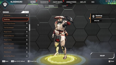 Apex Legends Account | 319 Level + 73 Legend Skins (PC) - EA App Account - GLOBAL - 33