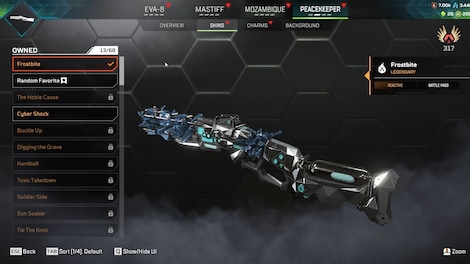 Apex Legends Account | 319 Level + 73 Legend Skins (PC) - EA App Account - GLOBAL - 10