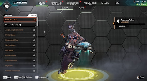 Apex Legends Account | 319 Level + 73 Legend Skins (PC) - EA App Account - GLOBAL - 31