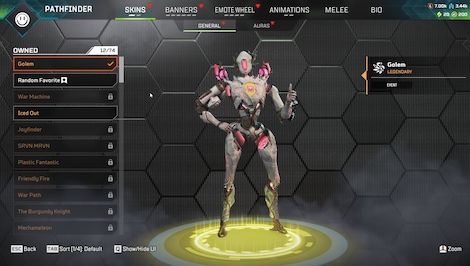 Apex Legends Account | 319 Level + 73 Legend Skins (PC) - EA App Account - GLOBAL - 3