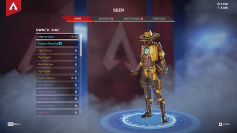 Apex Legends Account 333 Level (PC) - EA App Account - GLOBAL - 22