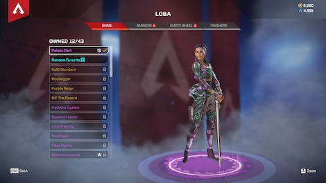 Apex Legends Account 333 Level (PC) - EA App Account - GLOBAL - 16