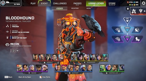Apex Legends Account 434 Level (PC) - EA App Account - GLOBAL - 29