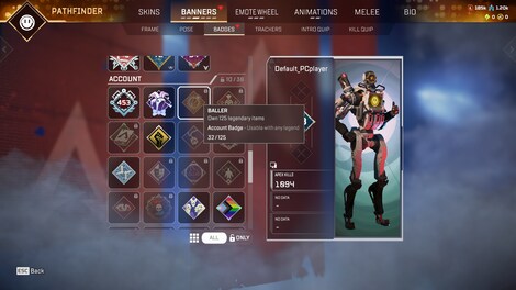 Apex Legends Account | 453 Level + 32 Legend Skins (PC) - EA App Account - GLOBAL - 9