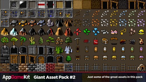 App Game Kit 2 - AppGameKit - Giant Asset Pack 2 Steam Gift RU/CIS - 0