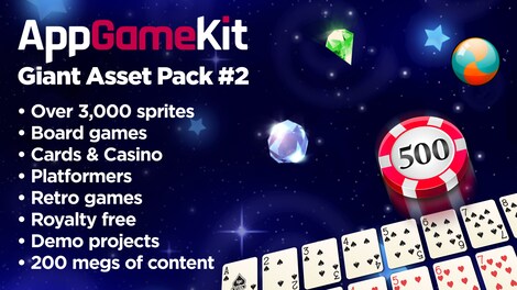 App Game Kit 2 - AppGameKit - Giant Asset Pack 2 Steam Key RU/CIS - 5