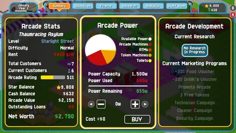 Arcade Tycoon (PC) - Steam Key - GLOBAL - 4