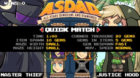 ASDAD: All-Stars Dungeons and Diamonds Steam Key GLOBAL - 5
