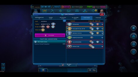 Astro Lords: Oort Cloud - MOBA: Two Stations 25 Key GLOBAL - 10