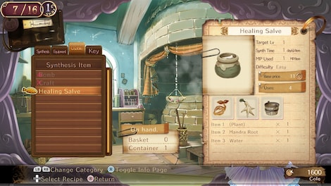 Atelier Totori ~The Adventurer of Arland~ DX (PC) - Steam Key - GLOBAL - 15